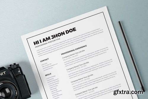 Resume CV Template Pro