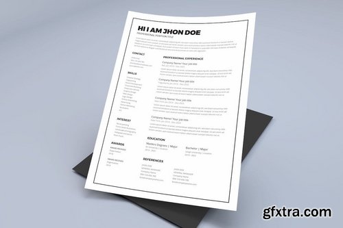 Resume CV Template Pro