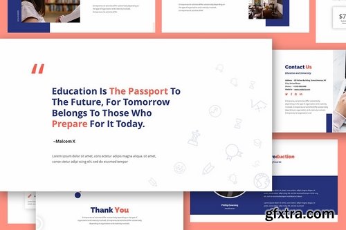 Academia Education Powerpoint Template