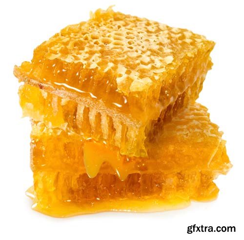 Honeycomb Isolated - 25xJPGs