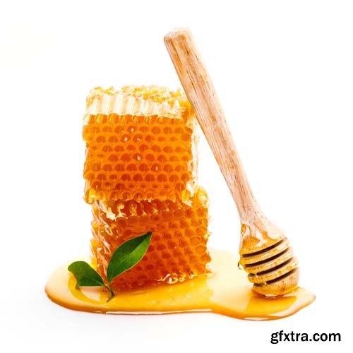 Honeycomb Isolated - 25xJPGs