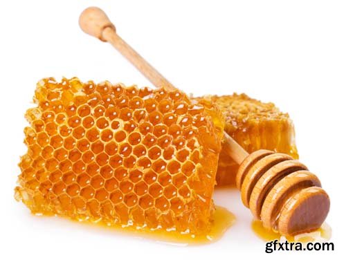 Honeycomb Isolated - 25xJPGs