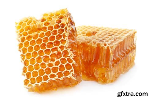 Honeycomb Isolated - 25xJPGs