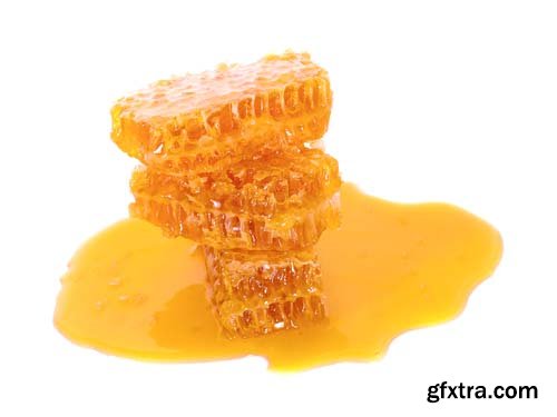 Honeycomb Isolated - 25xJPGs