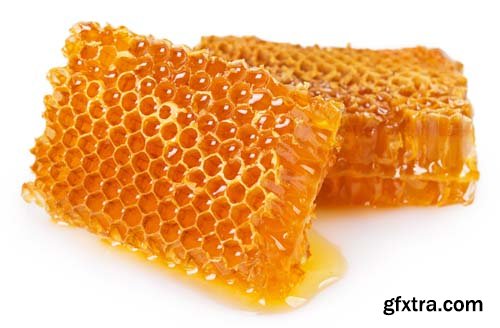 Honeycomb Isolated - 25xJPGs