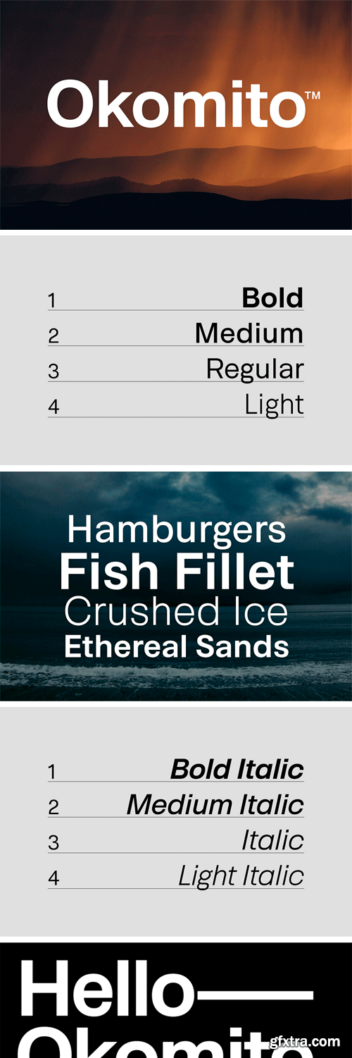 Okomito Font Family