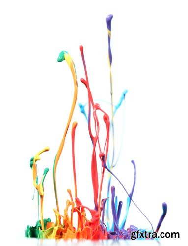 Paint Splash Isolated - 8xJPGs