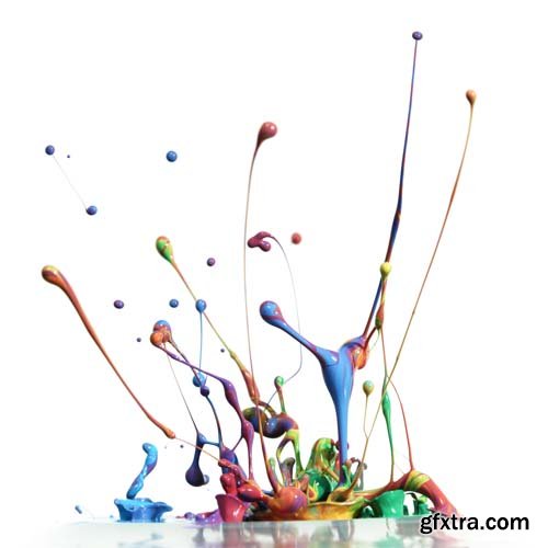 Paint Splash Isolated - 8xJPGs