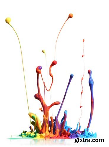 Paint Splash Isolated - 8xJPGs