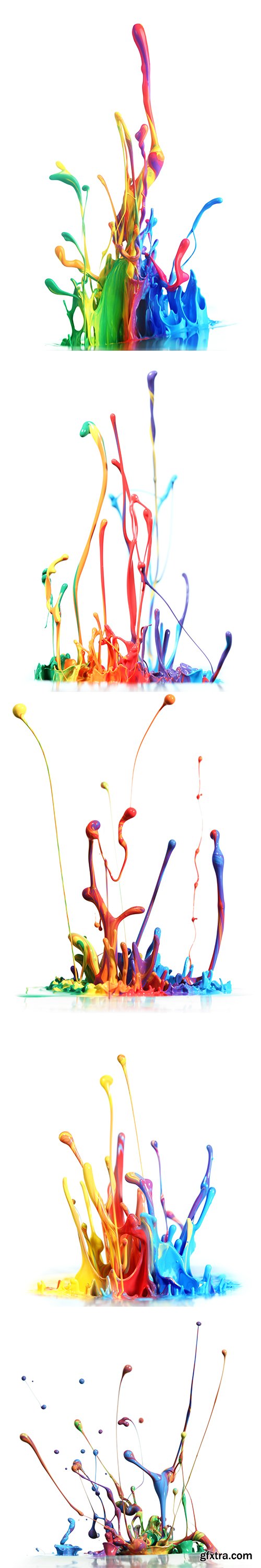 Paint Splash Isolated - 8xJPGs