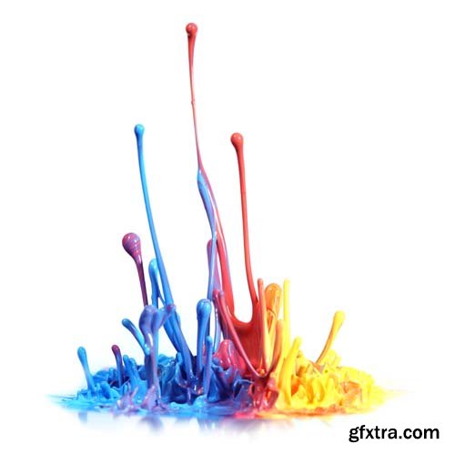 Paint Splash Isolated - 8xJPGs