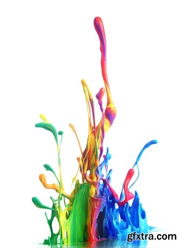 Paint Splash Isolated - 8xJPGs