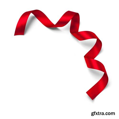 Red Ribbon Isolated - 20xJPGs