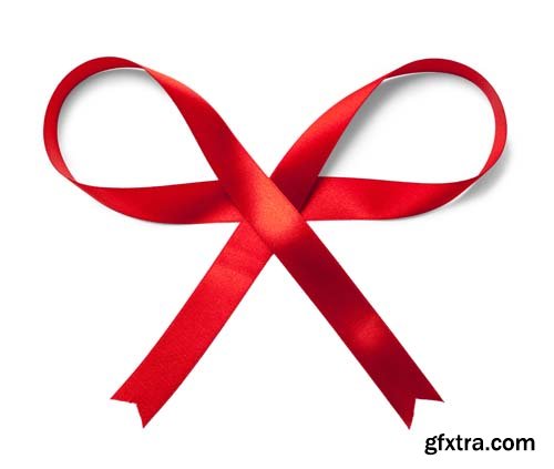 Red Ribbon Isolated - 20xJPGs