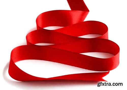 Red Ribbon Isolated - 20xJPGs