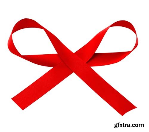 Red Ribbon Isolated - 20xJPGs