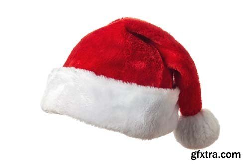 Santa Hat Isolated - 10xJPGs