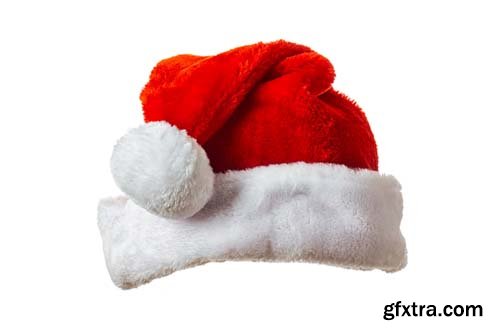 Santa Hat Isolated - 10xJPGs