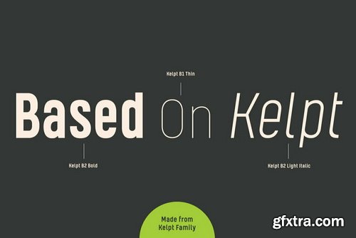 Kelpt Sans Font Family