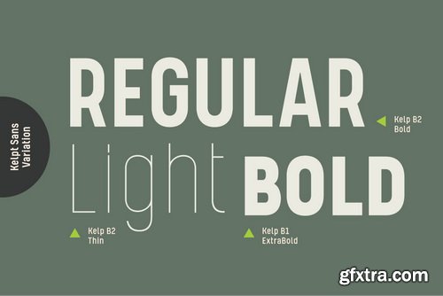 Kelpt Sans Font Family