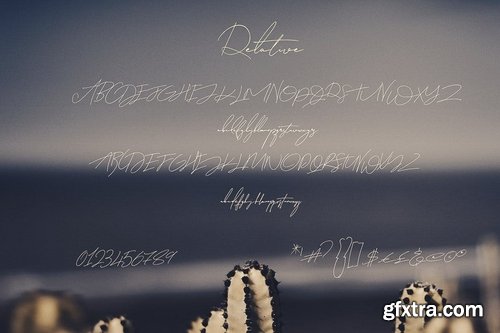 CM - Relative Handwritten & SVG Font 3811688