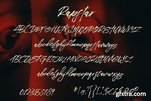 CM - Rapstar Brush & SVG Font 3839583