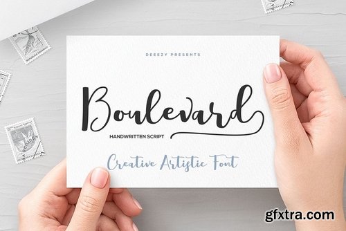 CM - Boulevard Script Font 3813363