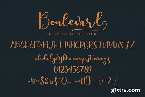 CM - Boulevard Script Font 3813363