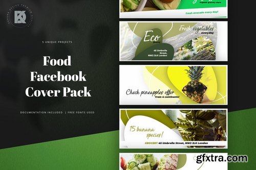 Food Facebook Cover Pack