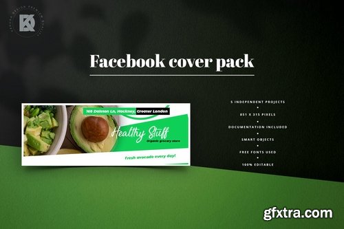 Food Facebook Cover Pack