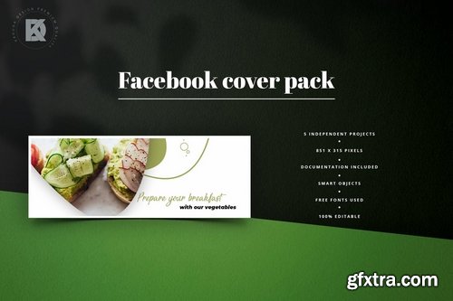 Food Facebook Cover Pack