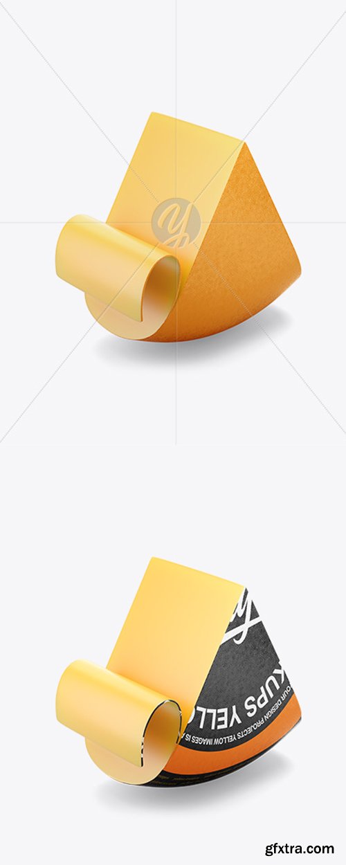 Sliced Cheese Mockup 42696