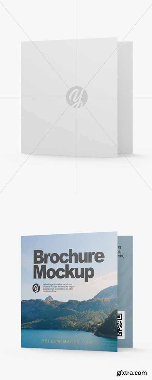 Paper Brochure Mockup 44129