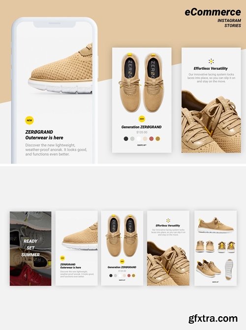 Ecommerce Instagram stories templates