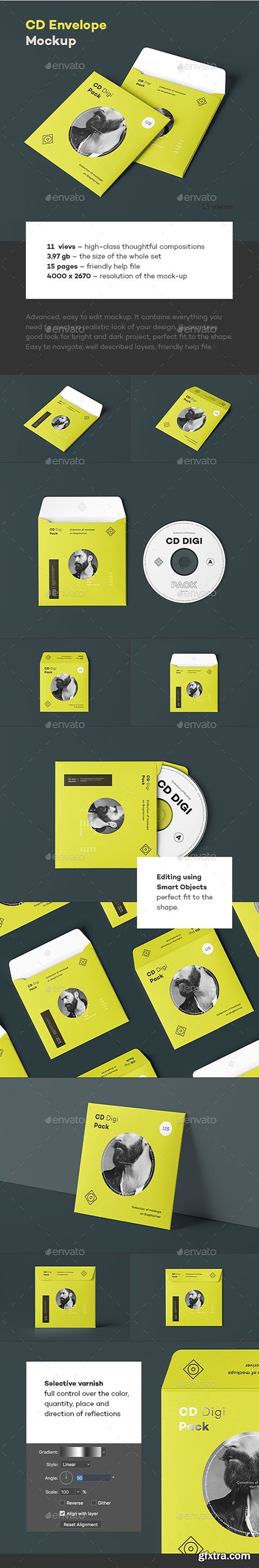 CD Envelope Mock-up 23937333