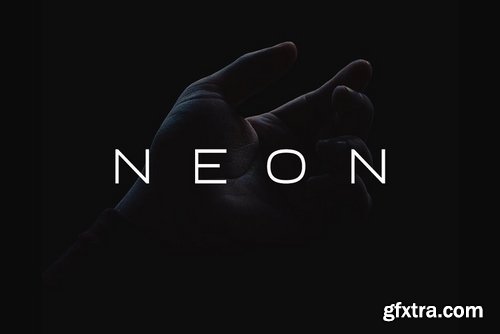 CM - NEON - Minimal & Modern Typeface 3840835