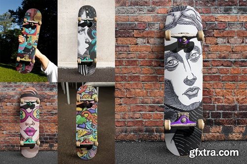 Skateboard Mockups Street Edition