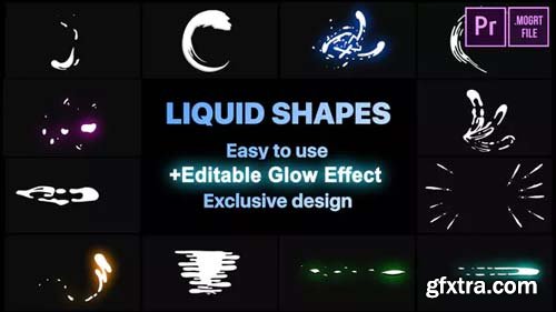 Videohive - Dynamic Liquid Shapes - 23052562