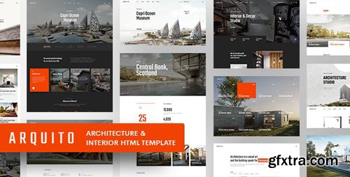 ThemeForest - Arquito - 3D Architecture Interior HTML Template (Update: 31 May 19) - 23754098