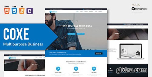 ThemeForest - COXE v1.0 - Corporate Multipurpose HTML Template - 23894852