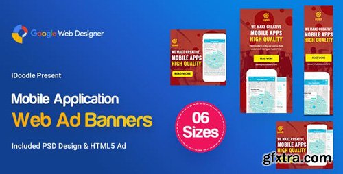 CodeCanyon - C57 - Mobile App Banners HTML5 Ad - GWD & PSD - 23909303