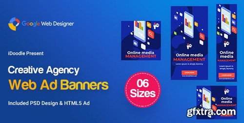 CodeCanyon - C59 - Creative, Startup Agency Banners HTML5 Ad - GWD & PSD - 23919326