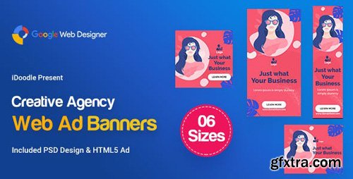 CodeCanyon - C62 - Creative Startup Agency Banners HTML5 Ad - GWD PSD - 23919360