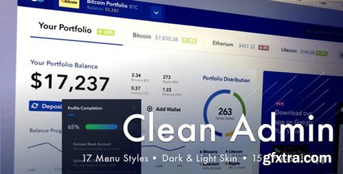 ThemeForest - Light Admin v4.3.0 - Clean Bootstrap 4 Dashboard HTML Template with Crypto - 19760124