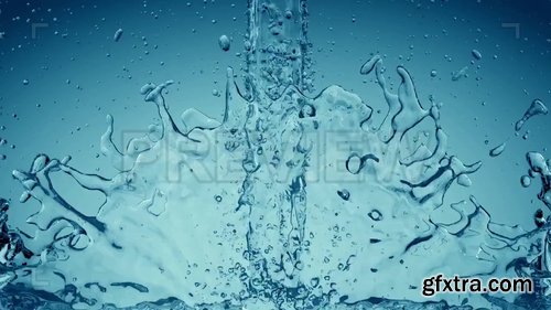 Water Pouring With Splashes 230610