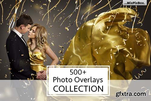 500+ Magical Photo Overlays & Backdrops, Water Splash, Smoke Bomb, Confetti, Magic Wands + more!