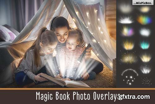 500+ Magical Photo Overlays & Backdrops, Water Splash, Smoke Bomb, Confetti, Magic Wands + more!