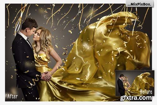 500+ Magical Photo Overlays & Backdrops, Water Splash, Smoke Bomb, Confetti, Magic Wands + more!