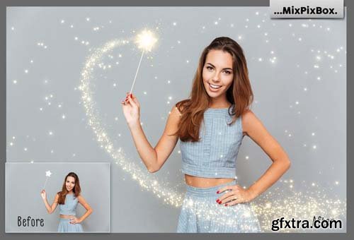 500+ Magical Photo Overlays & Backdrops, Water Splash, Smoke Bomb, Confetti, Magic Wands + more!