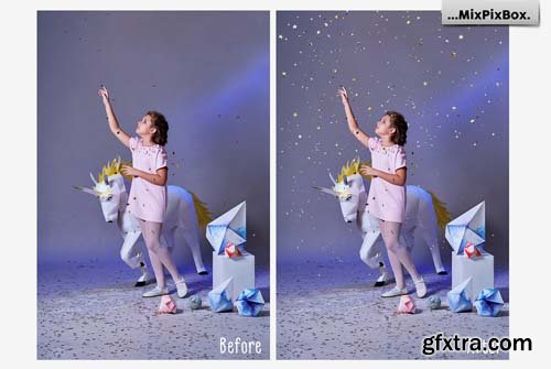 500+ Magical Photo Overlays & Backdrops, Water Splash, Smoke Bomb, Confetti, Magic Wands + more!